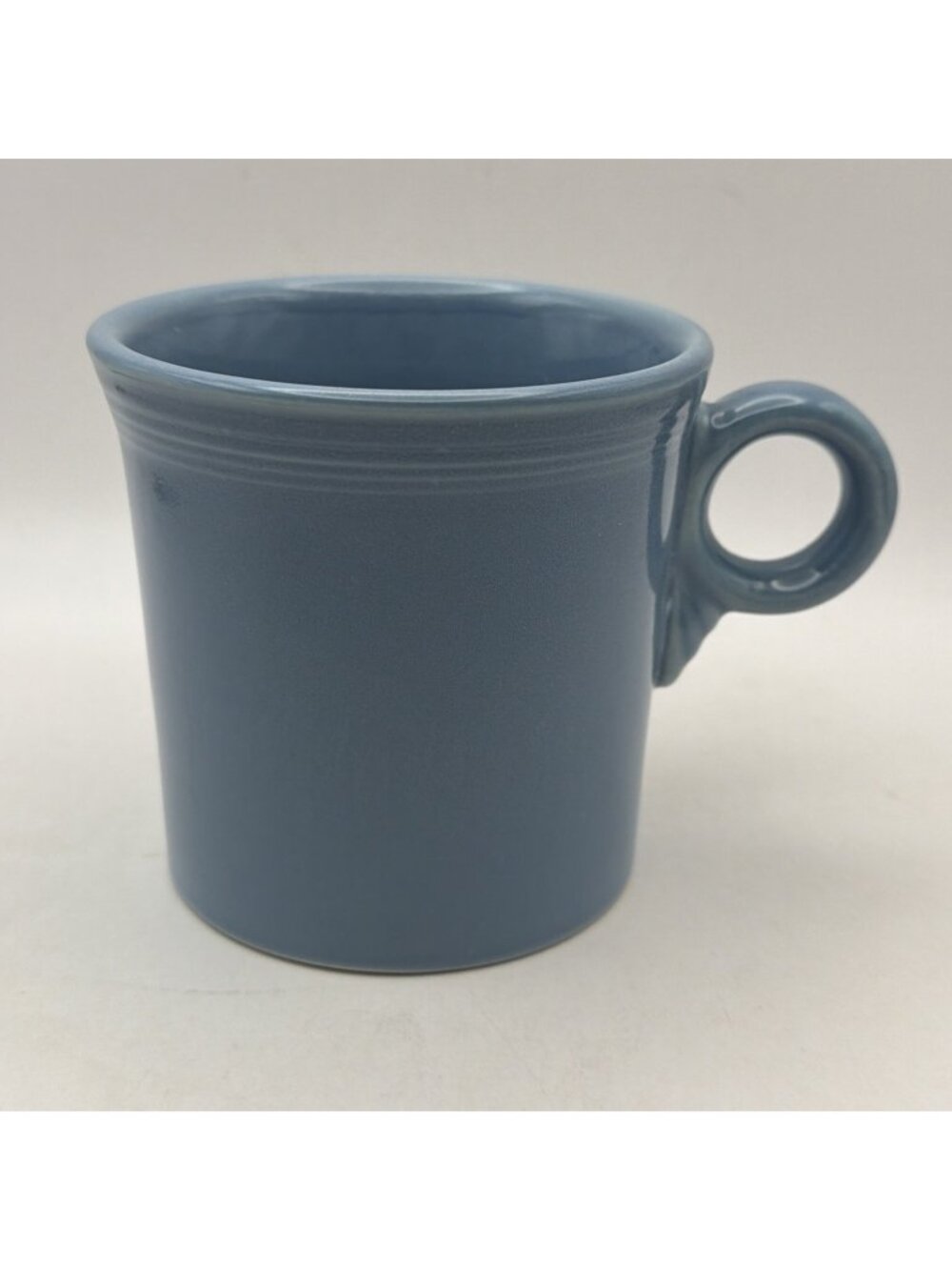 Homer Laughlin Fiesta Ware Mug Periwinkle Blue Classic Ring Handle Retired